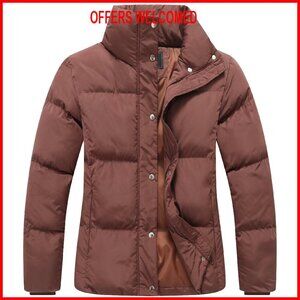 Women's Waterproof Down Puffer Jacket Winter Coat Warm Parka
